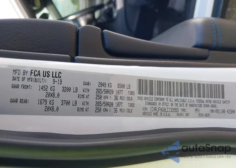 2020 Jeep Grand Cherokee Upland 4X4 from USA, damaged, VIN 1C4RJFAG0LC133959